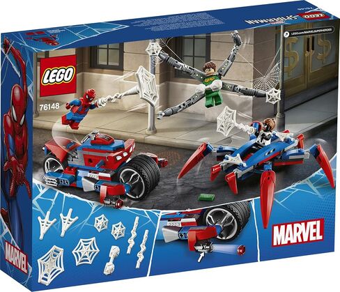 LEGO Marvel Spider-Man: Spider-Man vs. Doc Ock 76148 Superhero Playset with 3 Minifigures, Great Toy Gift for Kids, New 2020 (234 Pieces) in Saudi Arabia