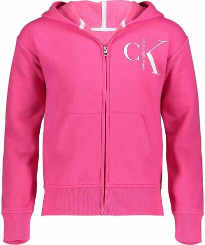 Calvin Klein Youthful Hoodies - Poppy Pink Small in Saudi Arabia