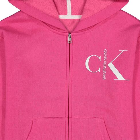 Calvin Klein Youthful Hoodies - Poppy Pink Small in Saudi Arabia