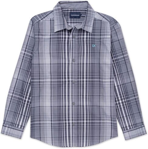 Little Boys' Plaid Long Sleeve Shirt in Kuwait