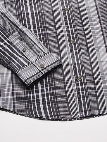 Little Boys' Plaid Long Sleeve Shirt in Kuwait