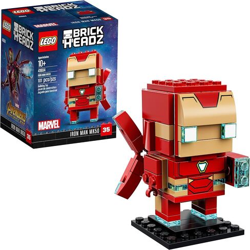 LEGO BrickHeadz Iron Man MK50 41604 Building Kit (101 Piece) in Saudi Arabia