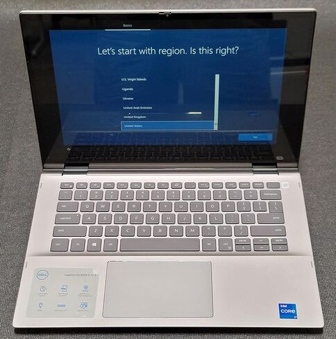 Dell Inspiron 5000 14" FHD 2-in-1 Touchscreen Backlit Display Laptop | 11th Gen Intel Core i7-1165G7 Processor | 8GB RAM | 512GB SSD | Backlit Keyboard | Fingerprint Reader | Windows 10 Home | Grey in Saudi Arabia