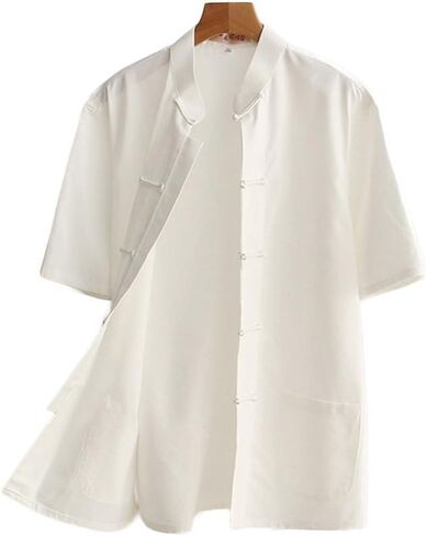 ZooBoo Tai Chi Clothing Wing Chun Kung Fu Clothes Short Sleeves Tang Shirt in Saudi Arabia