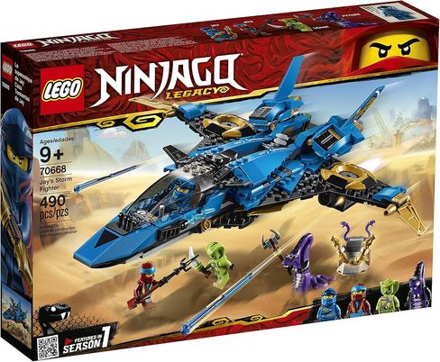 LEGO NINJAGO Legacy Jay's Storm Fighter 70668 Building Kit (490 Pieces) in Kuwait