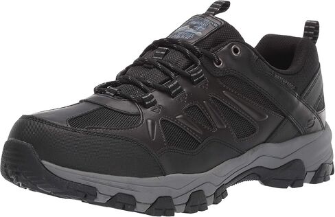 Skechers Men's Selmen-Enago Trail Oxford Hiking Shoe, Black, 14 Medium US in Saudi Arabia
