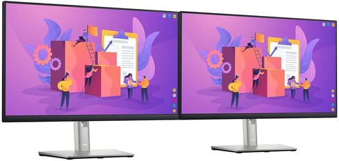 Dell P2422H 23.8" 16:9 IPS Monitor 2-Pack Bundle - Black in Saudi Arabia