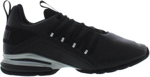 PUMA Axelion Boys Shoes Size 4, Color: Black/Silver in Kuwait