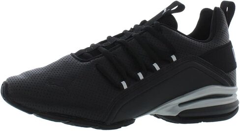 PUMA Axelion Boys Shoes Size 4, Color: Black/Silver in Kuwait
