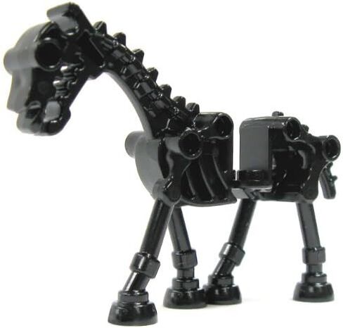 LEGO Black Skeleton Horse - 2 Inches Tall in Saudi Arabia