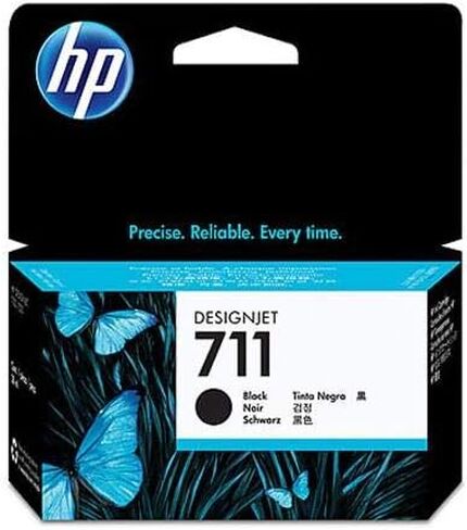 HP حزمة خرطوشة حبر 711 تتكون من خرطوشة حبر اسود اتش بي 711 38 مل، خرطوشة حبر ازرق سيان بي 711 29 مل، خرطوشة حبر ارجواني ماجنتا P 711 29 مل، خرطوشة حبر اصفر P 711 29 مل in Kuwait