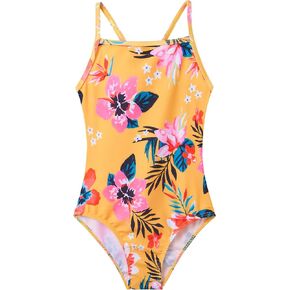 Girls Swimsuits One-Piece Bathing Suits Multicolor Kids Sport Summer Beach Swimwear for 2-10 Years Old in Kuwait