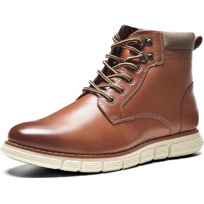 Bruno Marc Men's Cap Toe Combat Dress Casual Chukka Boots 2.0