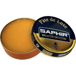 Saphir Shoe Polish Pate de Luxe 50ml Tin - Made in France - Blue Line