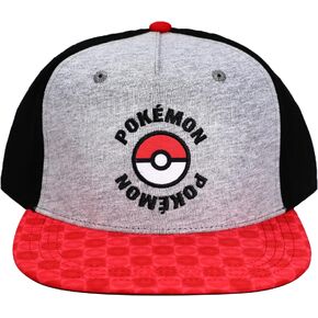 قبعة Bioworld Pokemon Pokeball Youth Snapback باللون الأسود in Kuwait