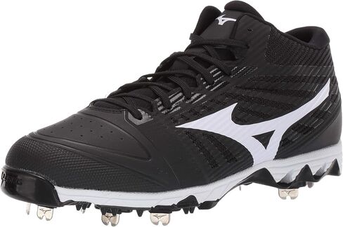 Mizuno Men's 9-Spike Ambition Mid Metal Cleat Baseball Shoe in Saudi Arabia