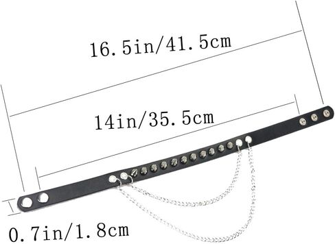 taffeta alley Leather Bracelet Studded Spike Rivet Cuff Unisex Spike Choker and Goth Bangle Set in Kuwait