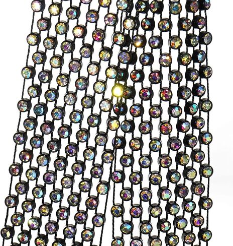 Glamorstar Rhinestone Neck Tie Gift for Women in Saudi Arabia