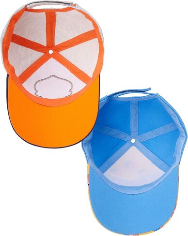 Blippi Toddler Boys' Baseball Hat - 2 Pack Curved Brim Cap, Size 2T-4T in Saudi Arabia