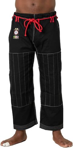 BJJ Pants for Adults – Cotton Martial Arts Pants with 6-Loop Cord Drawstring in Kuwait
