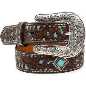 ARIAT Kid's Fancy Tooled Overlay Belt in Saudi Arabia