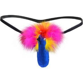 Aiung Men's Novelty Thongs Funny T-Back G-String Pouch Thong Underwear Gag Gifts in Kuwait