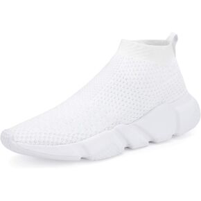 Hetios Girls Sneakers Running Shoes High-Heeled Socks Shoes Boys Athletic Sneakers Kids Sock Shoes (Toddler/Little Kid/Big Kid)