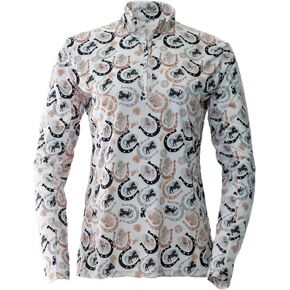 Anni Lyn Sportswear Women's Ventilated Long Sleeve Sun Shirt