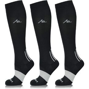 NEWZILL Medical Compression Socks for Women & Men Circulation 20-30 mmHg, Best for Running Athletic Hiking Travel Flight Nurses in Kuwait