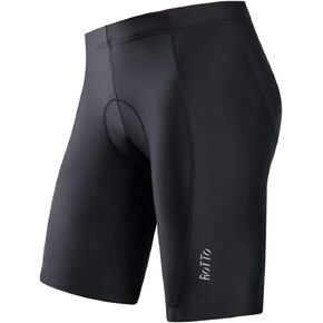 ROTTO Men's Cycling Shorts Padded Bike Shorts with Gel Padding