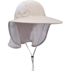 lenikis Unisex Outdoor Activities UV Protecting Sun Hats with Neck Flap in Saudi Arabia