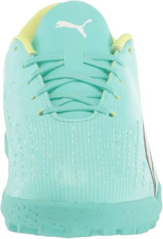 حذاء رياضي PUMA Ultra Play Turf للتدريب، نعناع كهربائي - أبيض - أصفر سريع، 13 US للجنسين للأطفال الكبار in Saudi Arabia