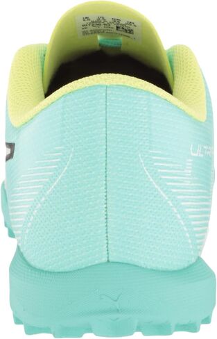 حذاء رياضي PUMA Ultra Play Turf للتدريب، نعناع كهربائي - أبيض - أصفر سريع، 13 US للجنسين للأطفال الكبار in Saudi Arabia