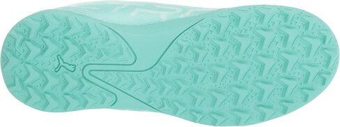 حذاء رياضي PUMA Ultra Play Turf للتدريب، نعناع كهربائي - أبيض - أصفر سريع، 13 US للجنسين للأطفال الكبار in Saudi Arabia