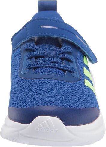 Adidas Kids Fortarun Elastic Cross Trainer, Collegiate Royal/Signal Green/White, 8.5 US Unisex Toddler in Saudi Arabia
