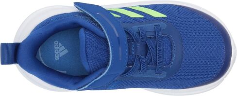 Adidas Kids Fortarun Elastic Cross Trainer, Collegiate Royal/Signal Green/White, 8.5 US Unisex Toddler in Saudi Arabia