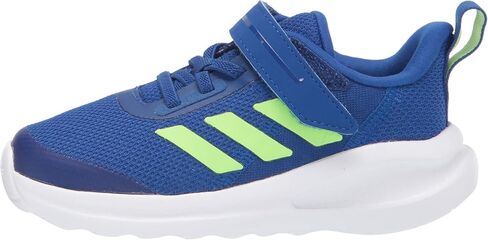Adidas Kids Fortarun Elastic Cross Trainer, Collegiate Royal/Signal Green/White, 8.5 US Unisex Toddler in Saudi Arabia