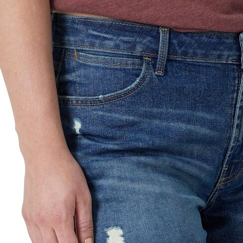 Wrangler Women's High-Rise Vintage Denim Short in Saudi Arabia