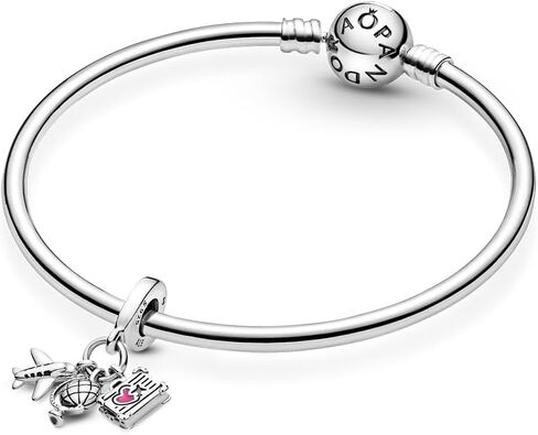 PANDORA Airplane, Globe & Suitcase Dangle Charm in Saudi Arabia