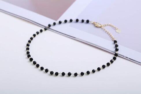 S.J JEWELRY Friendship Gift Handmade Dainty Anklet 14K Gold Plated/Silver Plated Star Lucky Beads Lace Chain Adjustable Foot Chain for Womens in Saudi Arabia