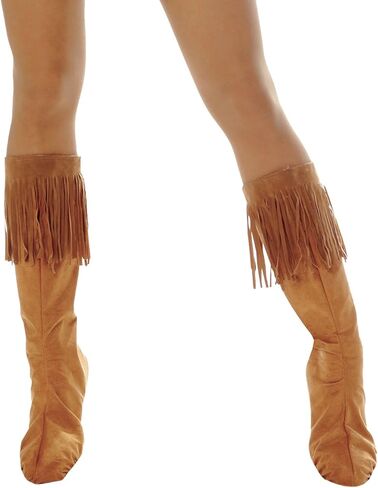 Costume Culture Women's Fringe Boot Tops Adult in Saudi Arabia