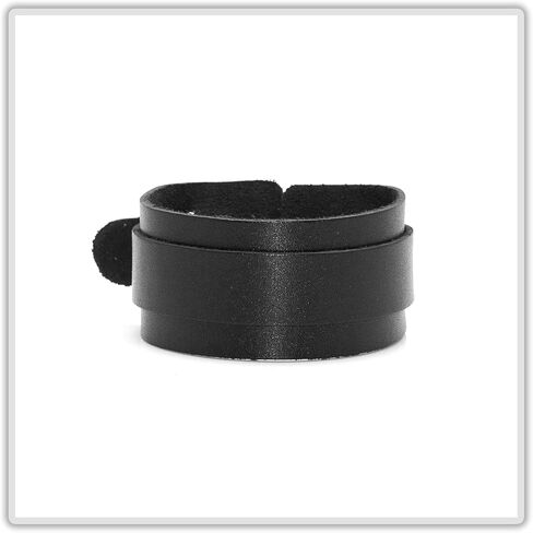 سوار Mgutillart Punk مشبك الحزام سوار معصم جلدي واسع in Kuwait