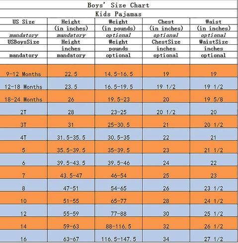 Family Feeling Striped Boys Girls 2 Piece Christmas Pajamas Set 100% Cotton Pjs in Kuwait