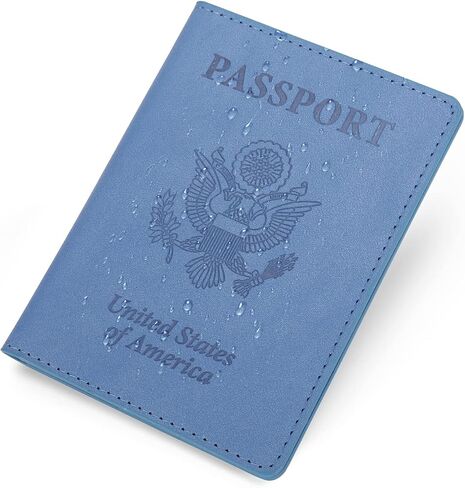 3 Pack Passport Holder, Leather Passport Cover Travel Essential Cruise Must Have Passport Holders, Passport Cover for Women Men, 3 Pack in Kuwait