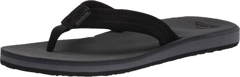 Quiksilver Men's Carver Suede 3 Point Flip Flop Athletic Sandal in Saudi Arabia