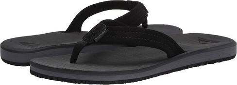 Quiksilver Men's Carver Suede 3 Point Flip Flop Athletic Sandal in Saudi Arabia