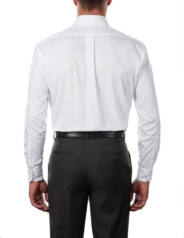 Van Heusen Men's Dress Shirt Regular Fit Non Iron Solid in Saudi Arabia