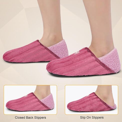 House Slippers for Women Men Indoor Barefoot Slippers Socks Comfy Slip on House Shoes Cozy Furry Lightweight Non-Slip for Bedroom Travel Yoga in Saudi Arabia