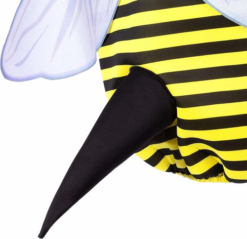 Busy Bee Halloween Costume - Cute One Size Bumblebee Suit, Antenna Hat, & Wings in Saudi Arabia