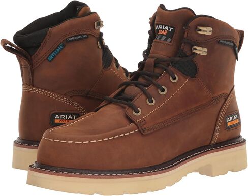 Ariat Men's Rebar Lift 6" Waterproof Composite Toe Work Boot in Saudi Arabia